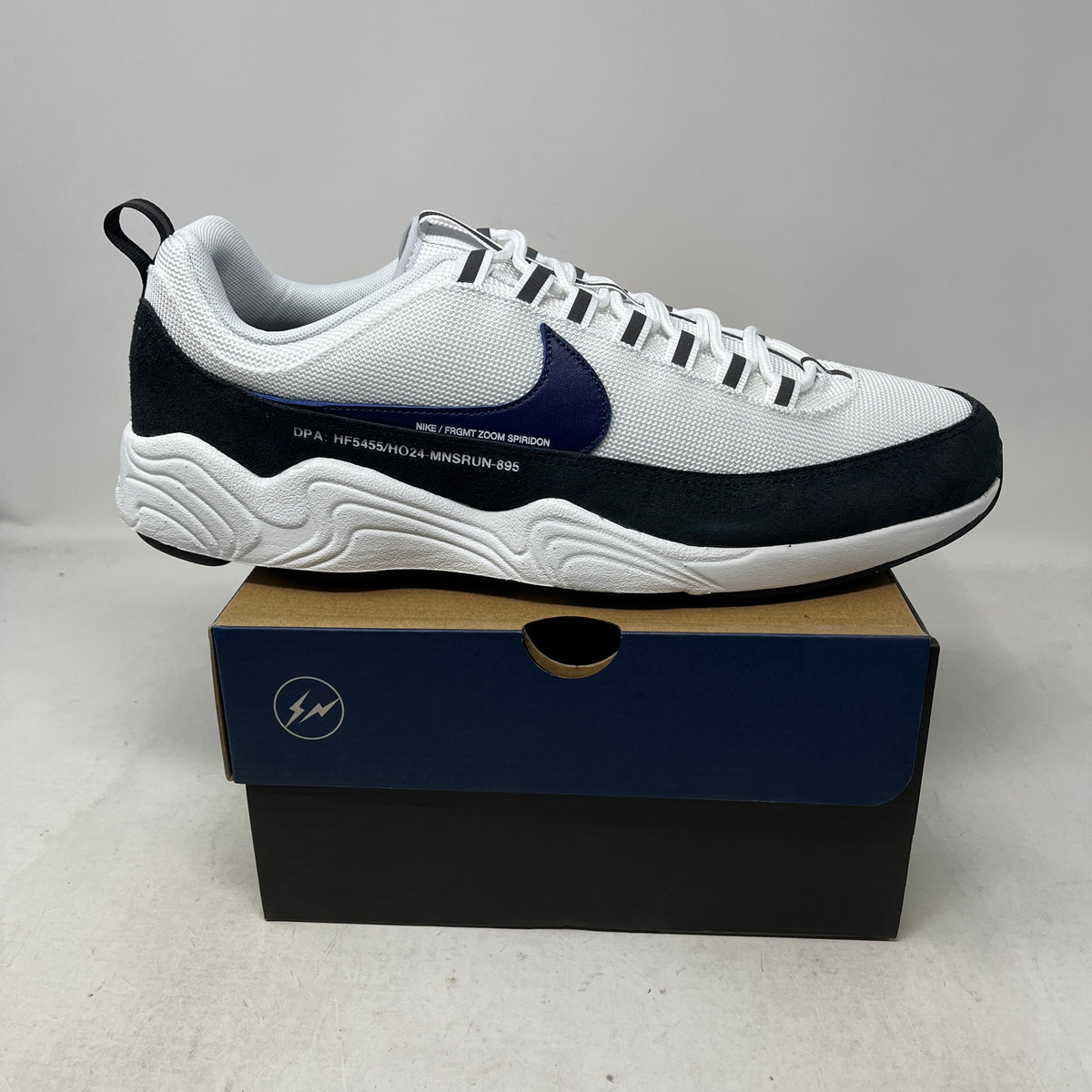 Nike Air Zoom Spiridon Fragment Design White Blue Void