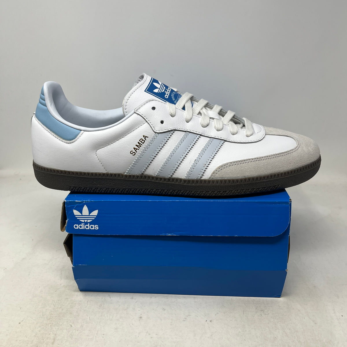 adidas Samba OG White Halo Blue