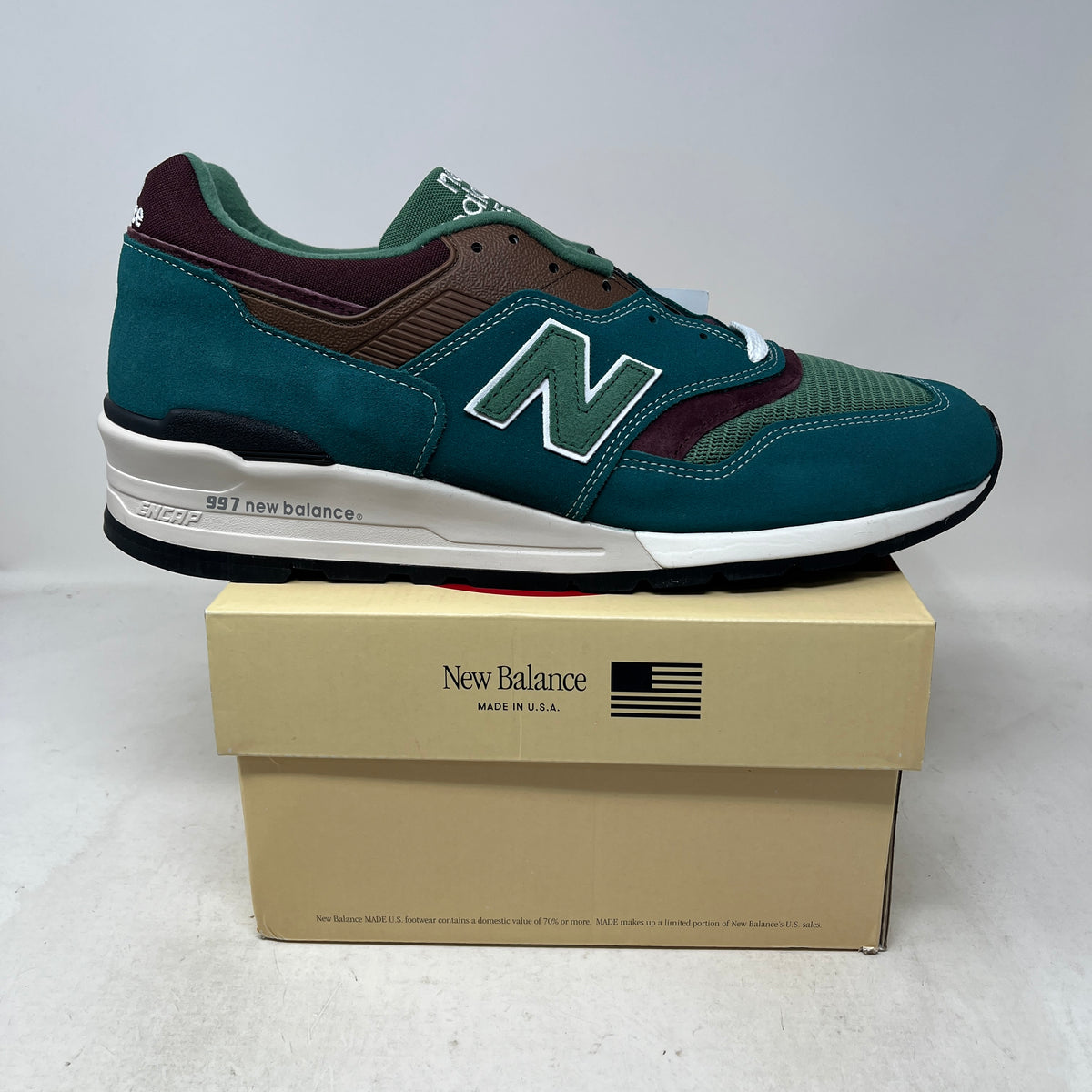 New Balance 997 MiUSA Vintage Teal Jade