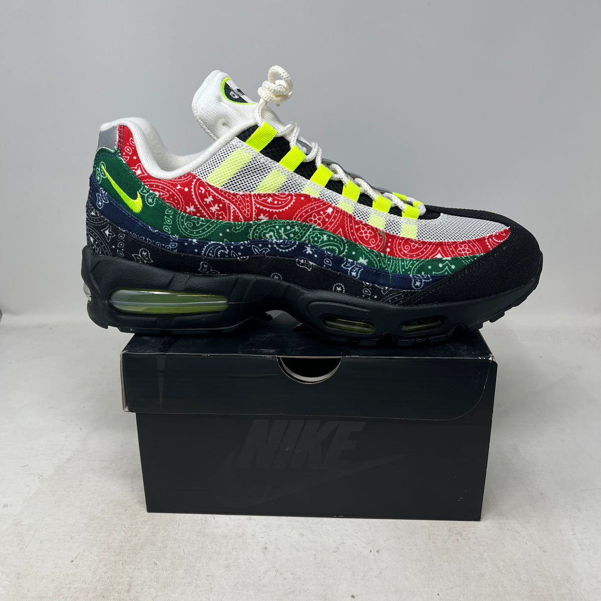 Nike Air Max 95 OG Big Bubble Neon Paisley Bandana