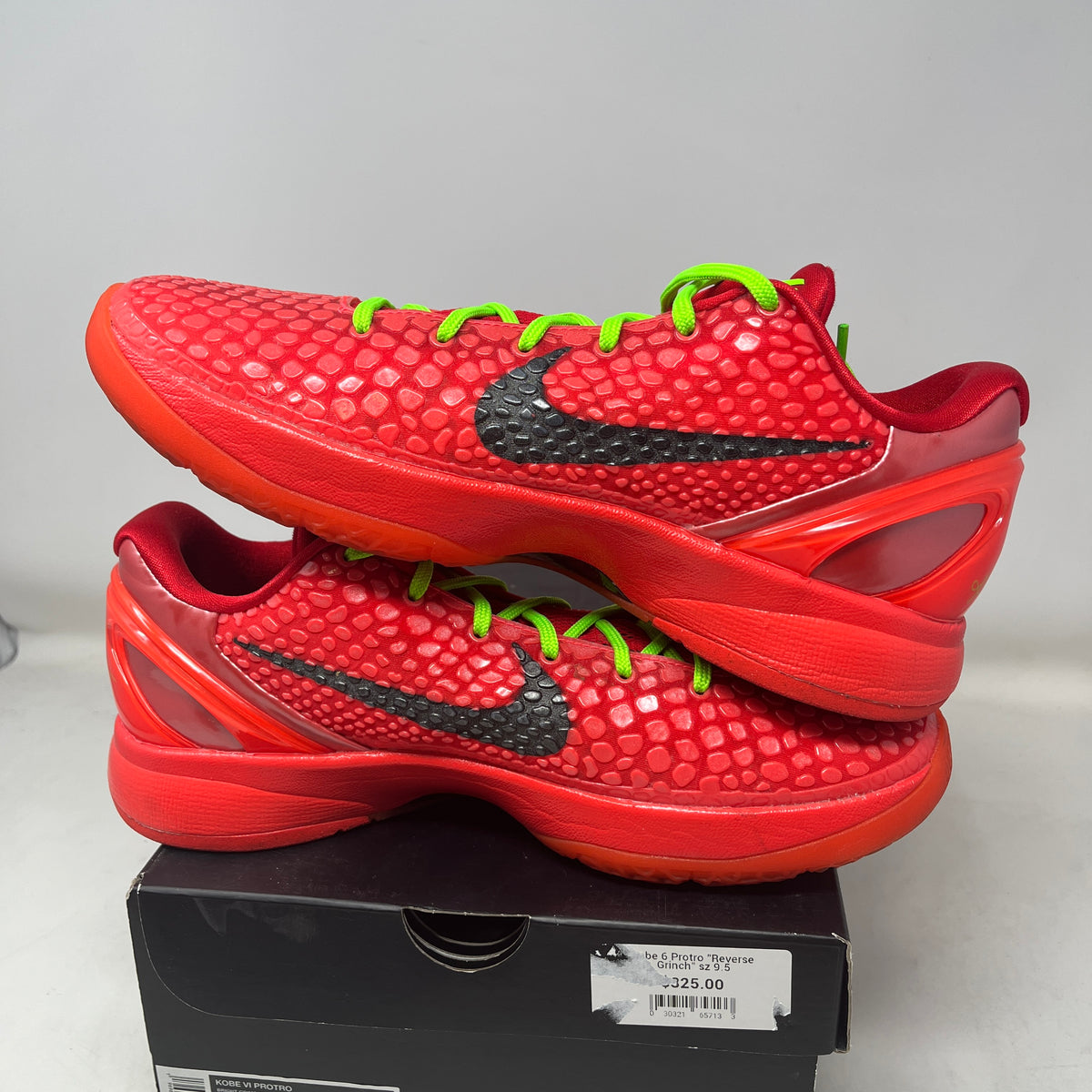 Nike Kobe 6 Protro Reverse Grinch Used