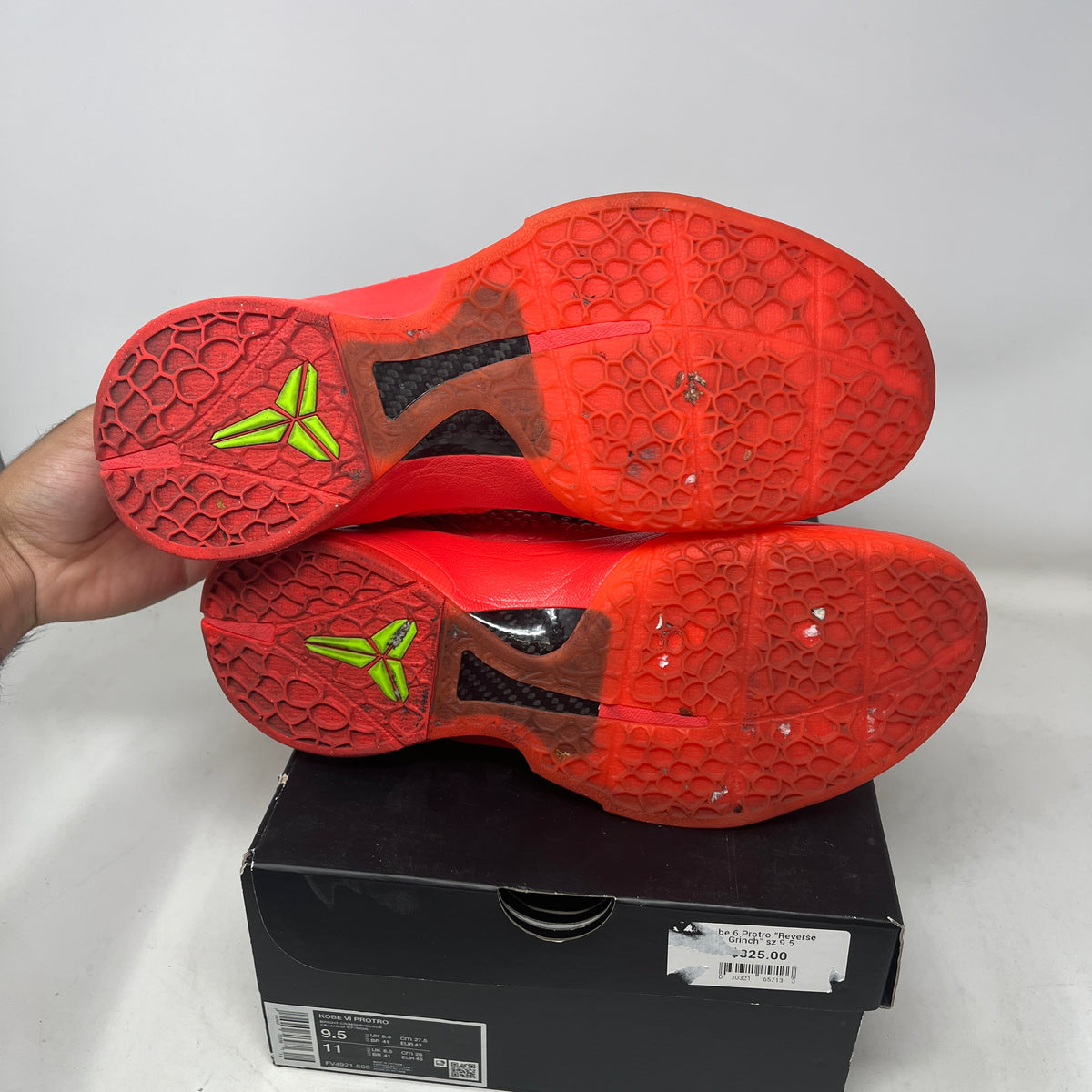 Nike Kobe 6 Protro Reverse Grinch Used