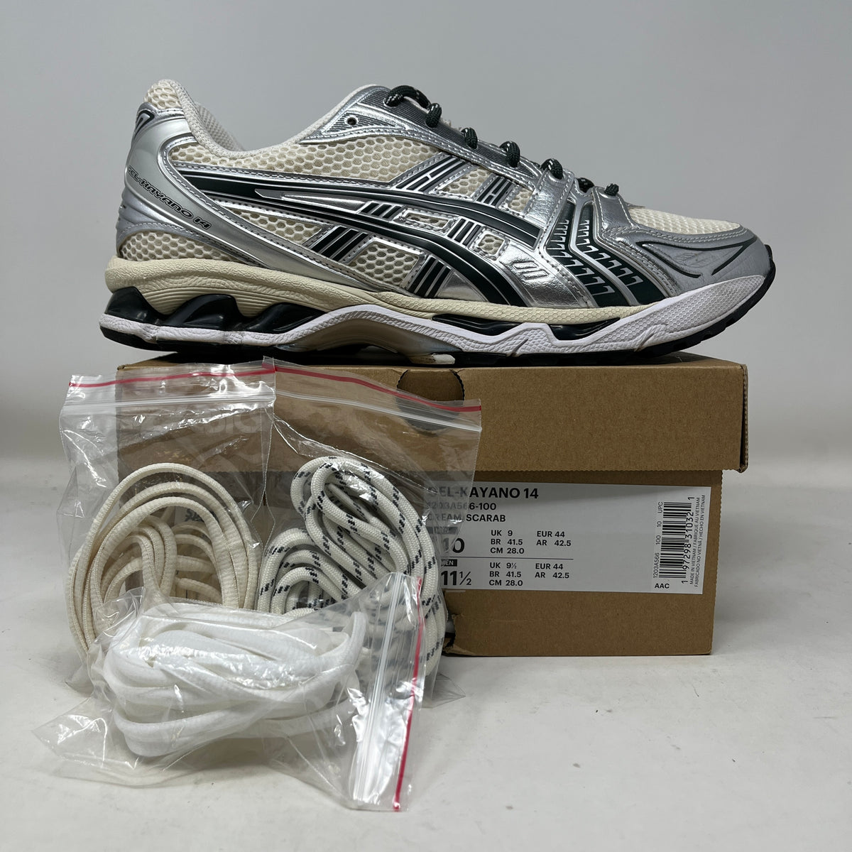 ASICS Gel-Kayano 14 Kith Cream Scarab (2024)