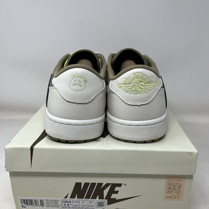 Jordan 1 Retro Low Golf Travis Scott Neutral Olive Used